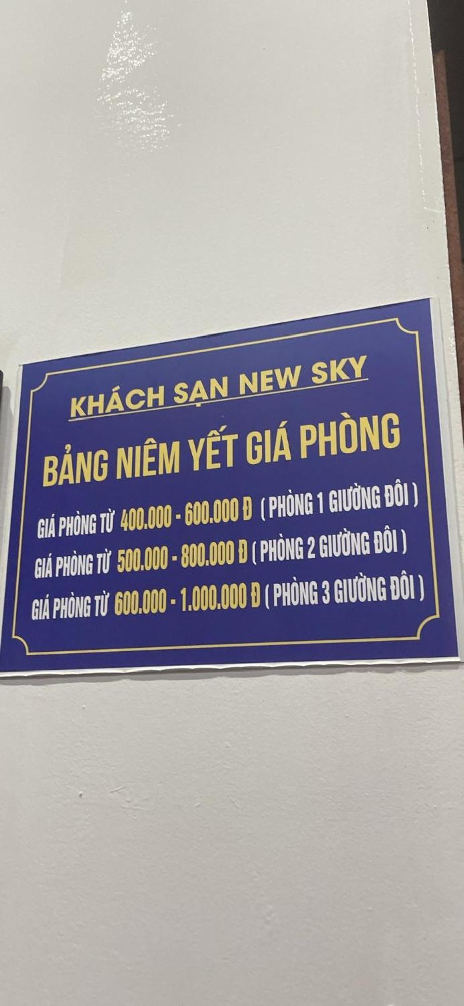 New Sky Hotel Cửa Lò Eksteriør billede